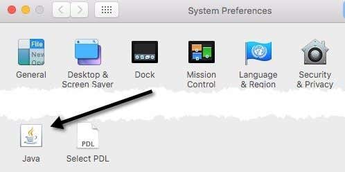 bảng điều khiển java mac - Mẹo công nghệ trực tuyến bảng điều khiển java mac
