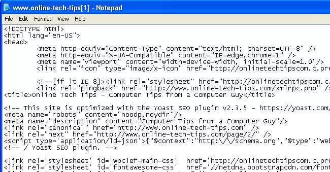 website mã nguồn - Online Tech Tips trang web mã nguồn