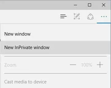 cửa sổ riêng tư mới - Mẹo công nghệ trực tuyến cửa sổ riêng tư mới