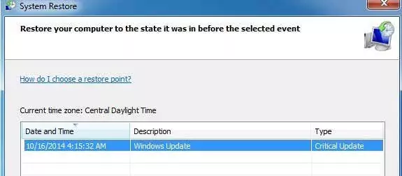 khôi phục hệ thống - Mẹo kỹ thuật trực tuyến khôi phục hệ thống