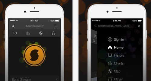 soundhound - Mẹo công nghệ trực tuyến chó săn âm thanh