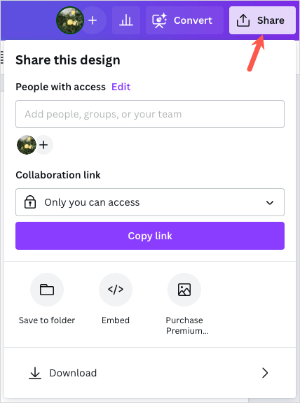 cách sử dụng-canva-docs-to-create-documents-online-23-nén - Mẹo kỹ thuật trực tuyến Chia sẻ hoặc tải xuống hình ảnh tài liệu của bạn