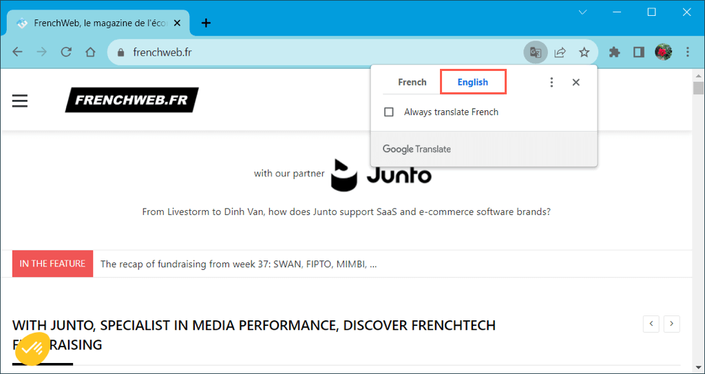 cách dịch một trang web trong hầu hết mọi trình duyệt được nén 2 - Mẹo kỹ thuật trực tuyến Dịch một trang web trong Google Chrome hình ảnh 2