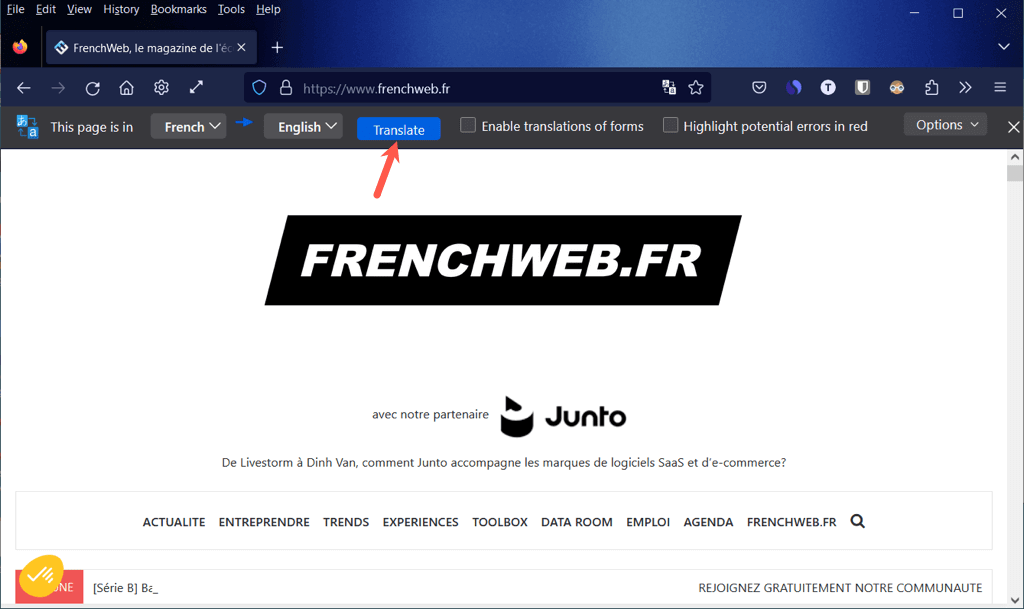 cách dịch một trang web trong hầu hết mọi trình duyệt được nén 8 - Mẹo kỹ thuật trực tuyến Dịch một trang web trong Firefox hình ảnh 3