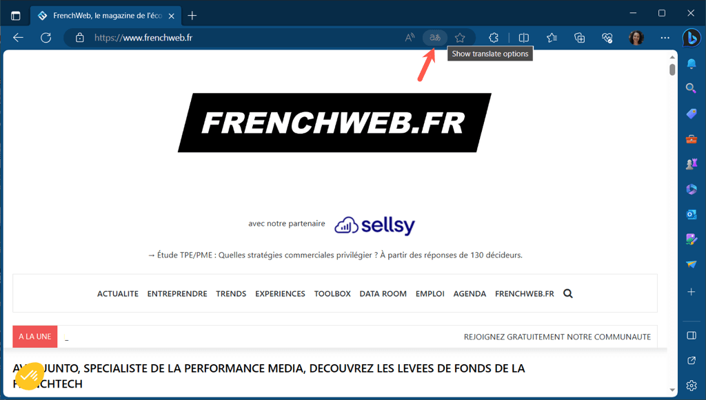 cách dịch một trang web trong hầu hết mọi trình duyệt được nén 14 - Mẹo kỹ thuật trực tuyến Dịch một trang web trong Microsoft Edge hình ảnh 3