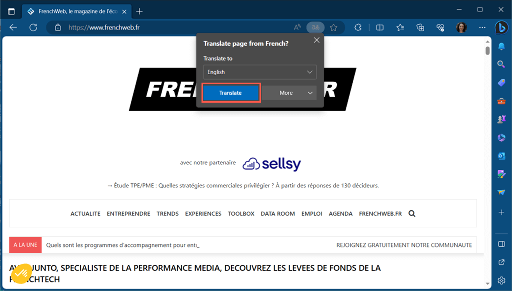 cách dịch một trang web trong hầu hết mọi trình duyệt được nén 15 - Mẹo kỹ thuật trực tuyến Dịch một trang web trong Microsoft Edge hình ảnh 4