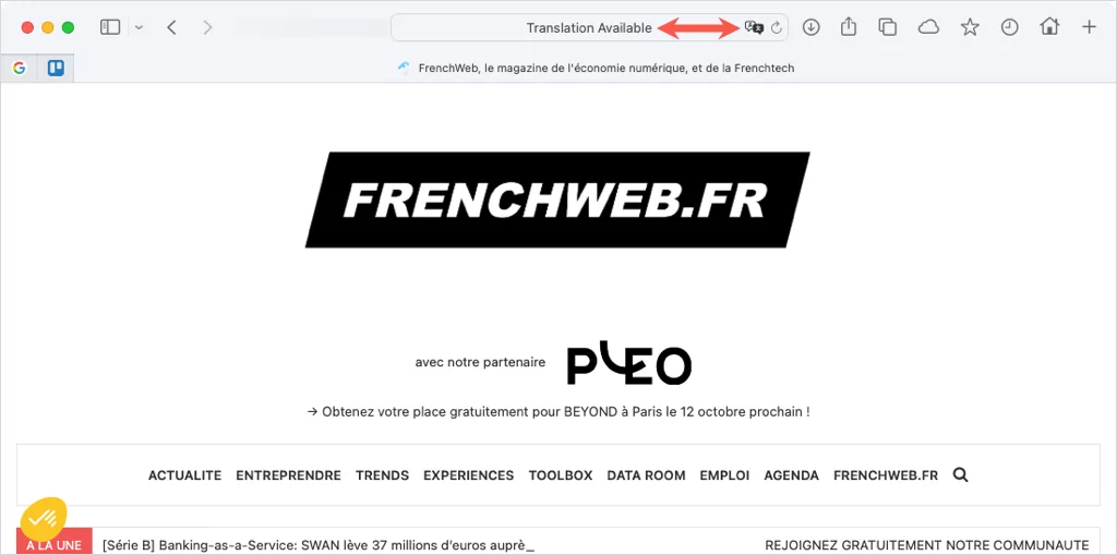 cách dịch một trang web trong hầu hết mọi trình duyệt được nén 19 - Mẹo kỹ thuật trực tuyến Dịch một trang web bằng hình ảnh Safari