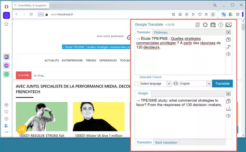 cách dịch một trang web trong hầu hết mọi trình duyệt được nén 28 - Mẹo kỹ thuật trực tuyến Dịch một trang web trong Opera hình 4