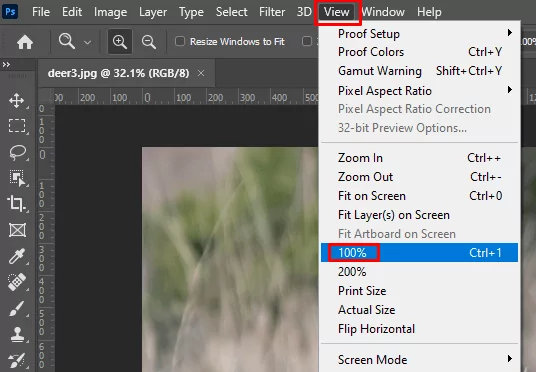 cách phóng to-thu nhỏ-photoshop-9-nén - Mẹo Kỹ Thuật Trực Tuyến Cách Zoom (In và Out) trong ảnh Photoshop 9