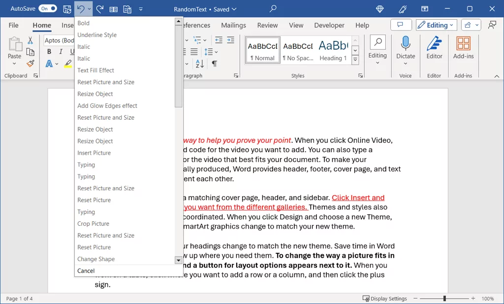 cách xóa định dạng trong microsoft-word-2-nén - Bộ phận trợ giúp Geek Cách xóa định dạng trong Microsoft Word ảnh 3