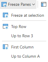 cách đóng băng nhiều hàng và-columns-in-microsoft-excel-5-nén - Bộ phận trợ giúp Geek Cách cố định hàng và cột trong Excel hình 5
