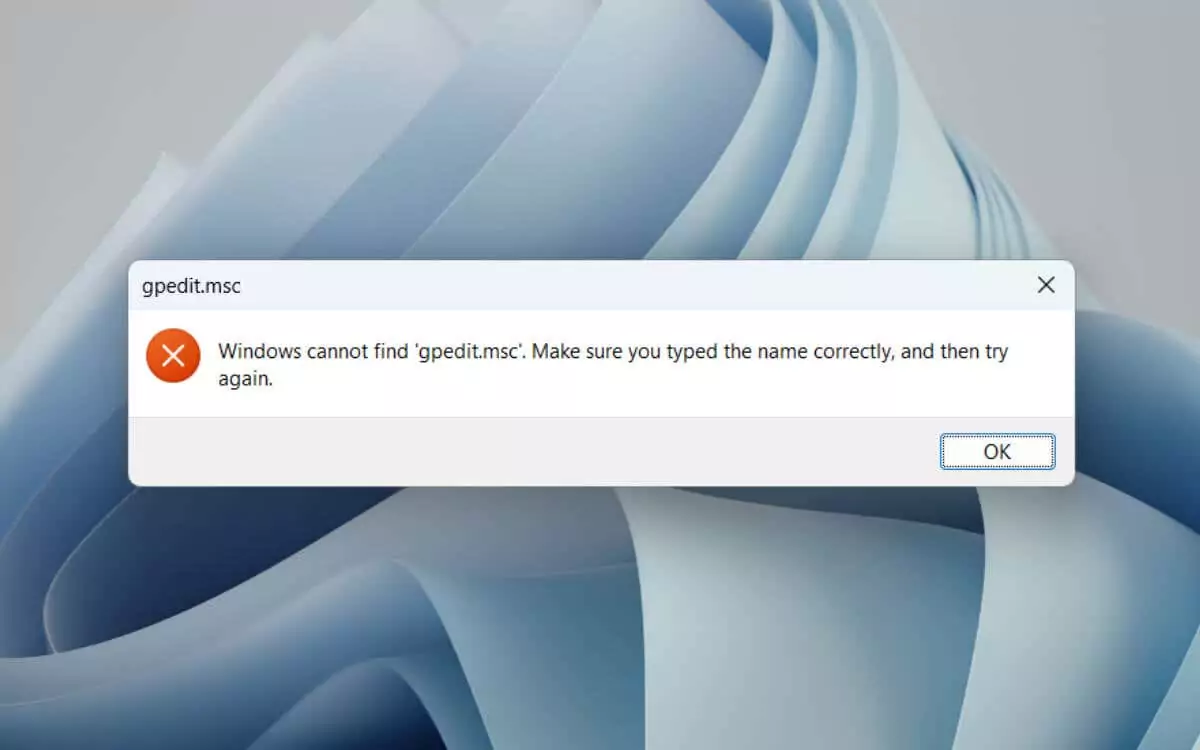 7 cách hàng đầu để sửa lỗi windows-cannot-find-gpeditmsc-error-1-nén - Help Desk Geek 7 cách khắc phục lỗi “Windows Could Find gpedit.msc” hàng đầu Hình 1