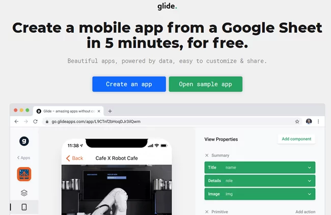 glide-apps-website - Mẹo công nghệ trực tuyến Ứng dụng Glide là gì? hình ảnh