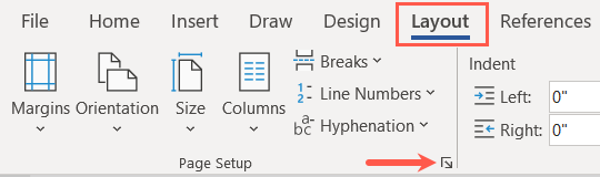 cách nén văn bản theo chiều dọc trong Microsoft Word-1 - Help Desk Geek Cách căn chỉnh văn bản theo chiều dọc trong Microsoft Word hình 1