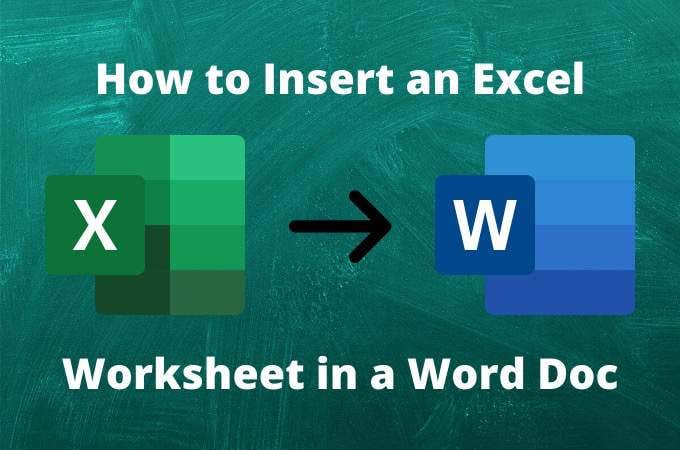Cách chèn-an-Excel-1 - Help Desk Geek Cách chèn bảng tính Excel vào ảnh Word Doc 1