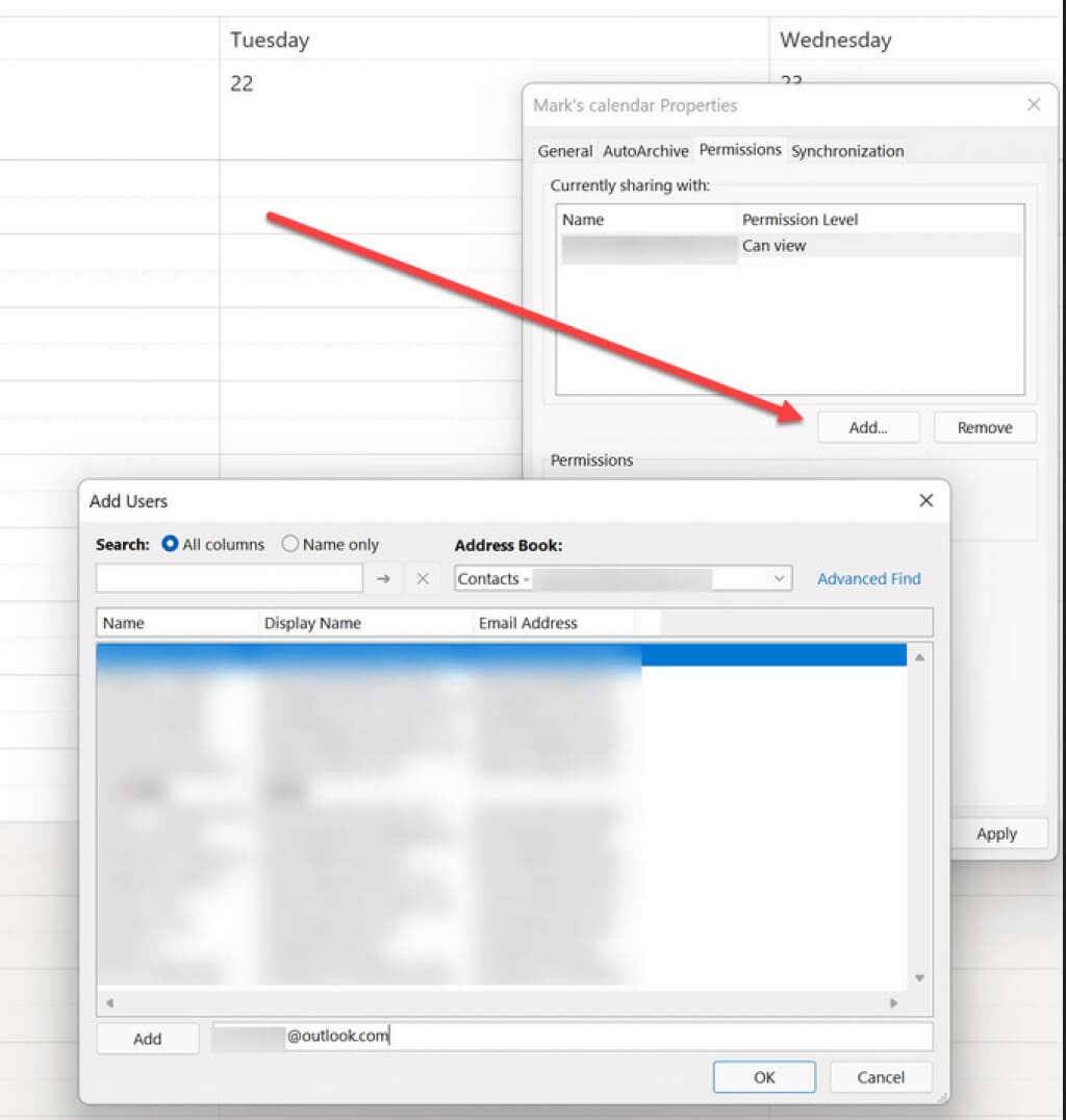 cách chia sẻ lịch-trong-outlook-4-nén - Help Desk Geek Cách chia sẻ lịch trong Outlook hình 4