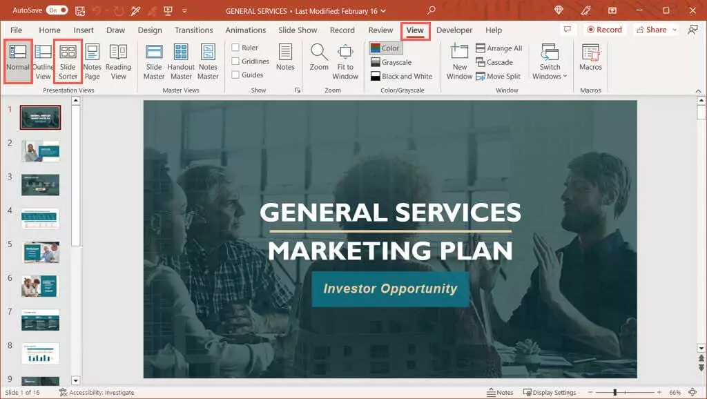 cách chọn-nhiều-hoặc-tất-cả-slide-trong-powerpoint-trình bày-1-nén - Help Desk Geek Cách chọn nhiều hoặc tất cả các slide trong bản trình bày PowerPoint của bạn ảnh 1