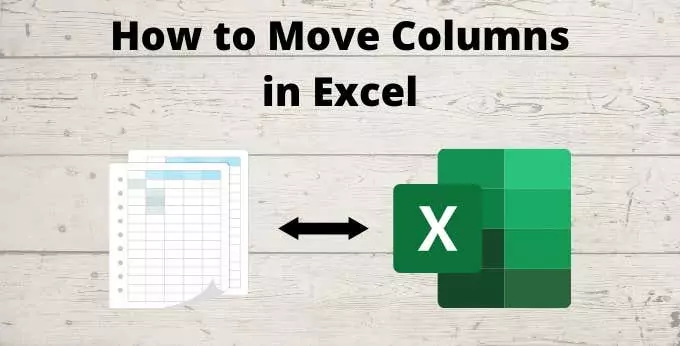 Cách di chuyển cột trong Excel - Help Desk Geek Cách Di Chuyển Cột Trong Excel Hình 1