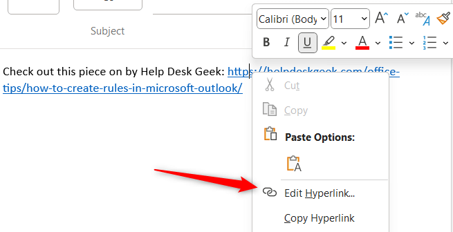 cách đổi tên-a-hyperlink-in-microsoft-outlook-1-nén - Help Desk Geek Cách đổi tên siêu liên kết trong Microsoft Outlook hình 1