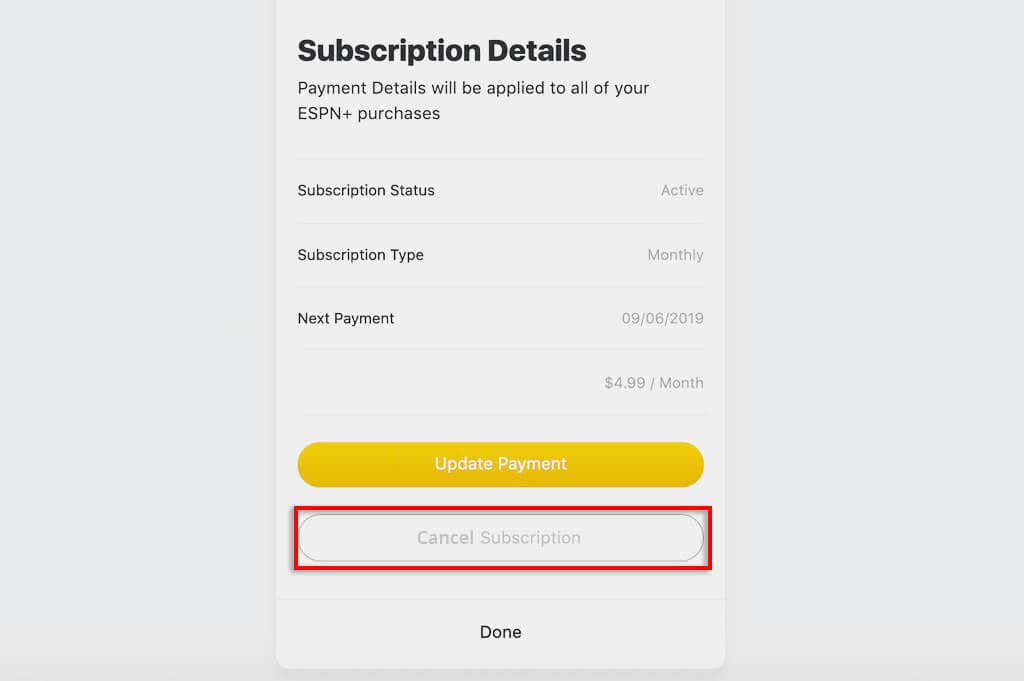 cách hủy-your-espn-subscription-3-nén - Mẹo kỹ thuật trực tuyến Cách hủy đăng ký ESPN của bạn hình ảnh 2