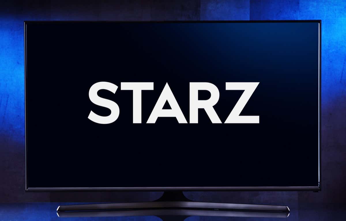 Tivi màn hình phẳng hiển thị logo Starz - Thủ thuật công nghệ trực tuyến Cách hủy hình ảnh đăng ký STARZ của bạn