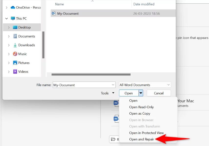 cách sửa-microsoft-word-freezing-khi-lưu-a-tài liệu-2-nén - Help Desk Geek Cách khắc phục Microsoft Word bị treo khi lưu hình ảnh tài liệu 3