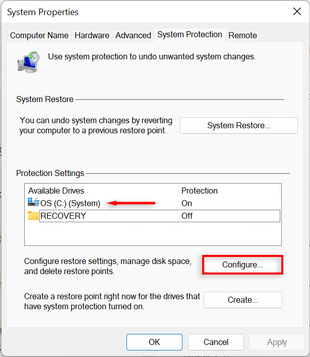 hdg-how-to-enable-and-use-system-restore-in-windows-11-3-nén - Help Desk Geek Cách kích hoạt và sử dụng System Restore trong Windows 11 hình 3
