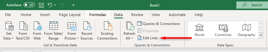 hdg-how-to-break-links-in-microsoft-excel-2-nén - Bộ phận trợ giúp Geek Cách ngắt liên kết trong Microsoft Excel hình 1