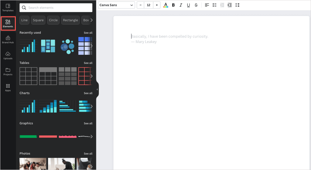 cách sử dụng-canva-docs-to-create-documents-online-5-nén - Mẹo kỹ thuật trực tuyến Chèn hình ảnh Thành phần Tài liệu