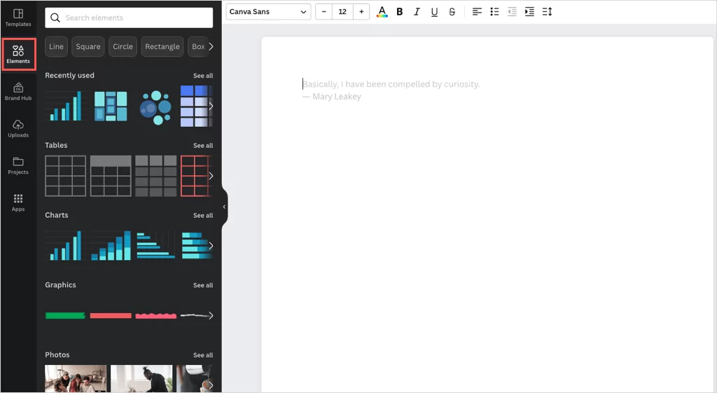 cách sử dụng-canva-docs-to-create-documents-online-5-nén - Mẹo kỹ thuật trực tuyến Chèn hình ảnh Thành phần Tài liệu
