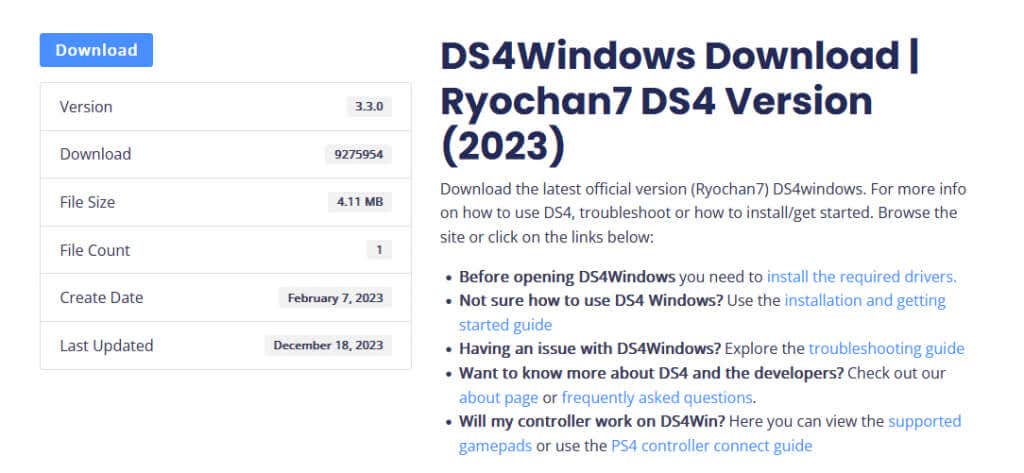 cách sử dụng-ds4windows-to-customize-game-controllers-in-windows-3-nén - Help Desk Geek Cách sử dụng DS4Windows để tùy chỉnh bộ điều khiển trò chơi trong Windows hình 3