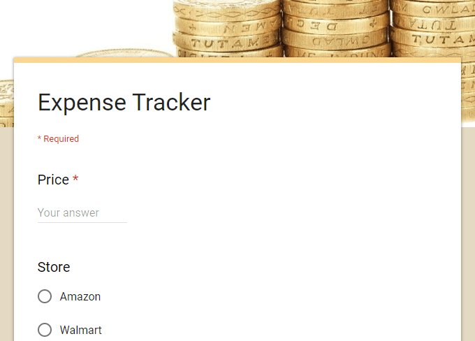 google-forms-expense-tracker - Bộ phận trợ giúp Geek Cách sử dụng Google Biểu mẫu làm công cụ theo dõi chi phí hình ảnh 1