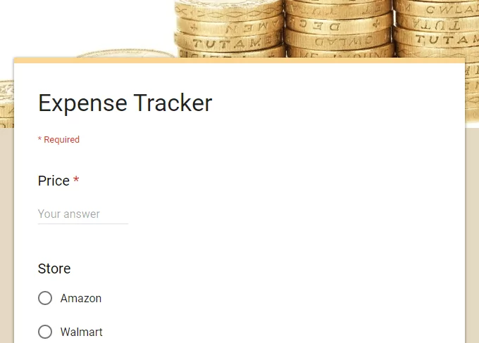google-forms-expense-tracker - Bộ phận trợ giúp Geek Cách sử dụng Google Biểu mẫu làm công cụ theo dõi chi phí hình ảnh 1