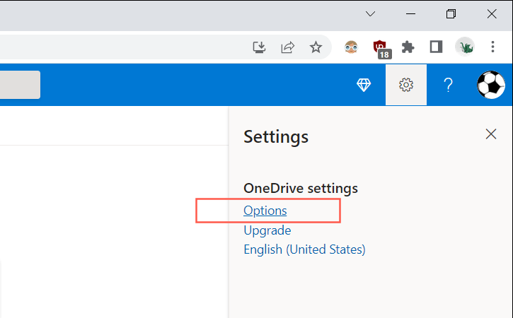 - Bàn trợ giúp Geek Vô hiệu hóa OneDrive "Vào ngày này" Hình ảnh email