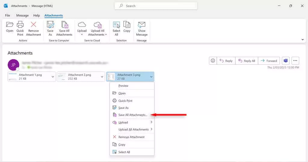 hdg-how-to-download-all-attachments-from-outlook-emails-2-nén - Help Desk Geek Cách tải xuống tất cả tệp đính kèm từ email Outlook hình ảnh 2