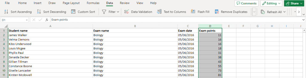 cách tạo một-chuông-đường cong-biểu đồ-in-microsoft-excel-2-nén - Help Desk Geek Cách tạo biểu đồ đường cong hình chuông trong Microsoft Excel hình 2