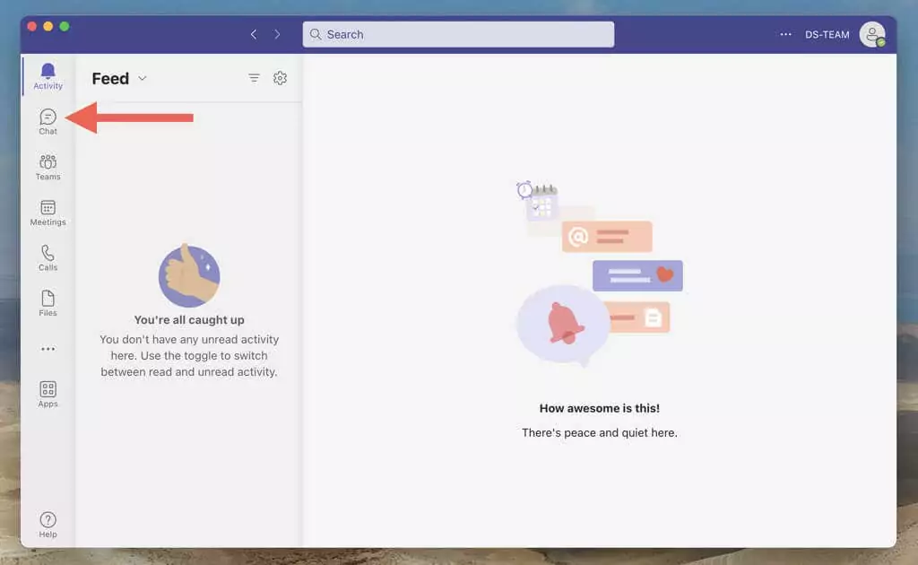 cách tạo một-một-một-hoặc-nhóm-chat-in-microsoft-teams-2-nén - Help Desk Geek Cách tạo cuộc trò chuyện riêng tư hoặc nhóm trong Microsoft Teams hình 2