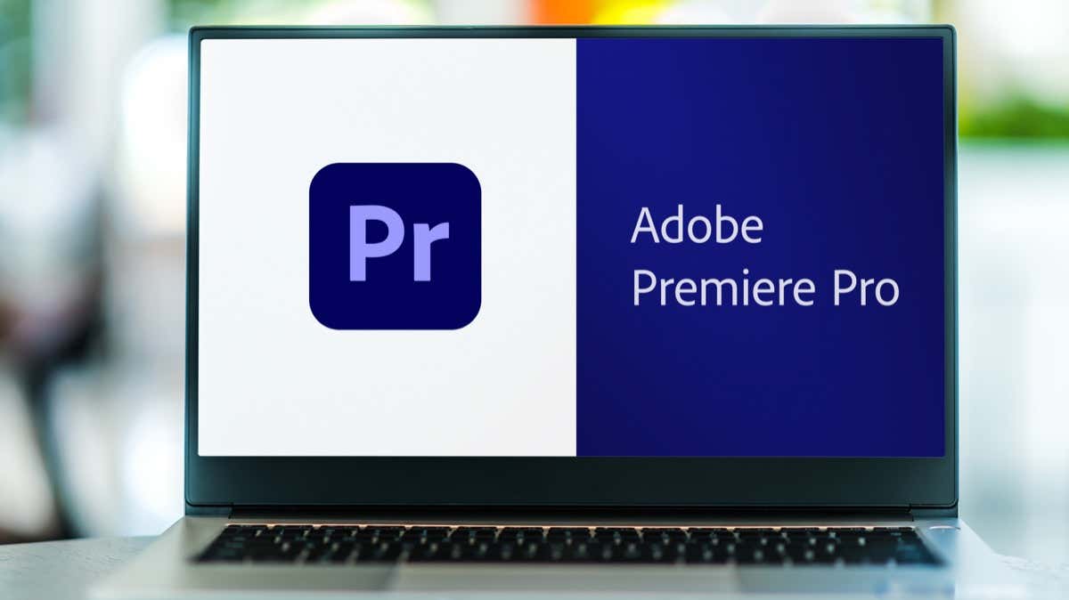 Máy tính xách tay hiển thị logo Adobe Premiere Pro - Thủ thuật công nghệ trực tuyến Cách tạo hiệu ứng phóng to hoặc thu nhỏ trong hình ảnh Adobe Premiere