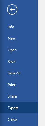 xuất tập tin - Help Desk Geek Cách tạo tài liệu PDF trong Microsoft Office hình 1