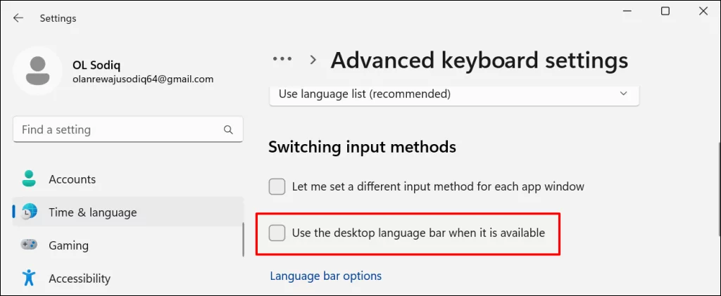 cách thay đổi bàn phím của bạn-layout-in-windows-11-3-nén - Bộ phận trợ giúp Geek Cách thay đổi bàn phím của bạn Layout trong Windows 11 hình ảnh 3