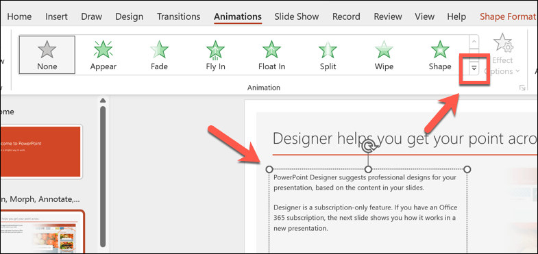 cách thay đổi hoặc xóa-hoạt ảnh khỏi-powerpoint-slide-2-nén - Help Desk Geek Cách thay đổi hoặc xóa ảnh động khỏi PowerPoint Slides ảnh 2