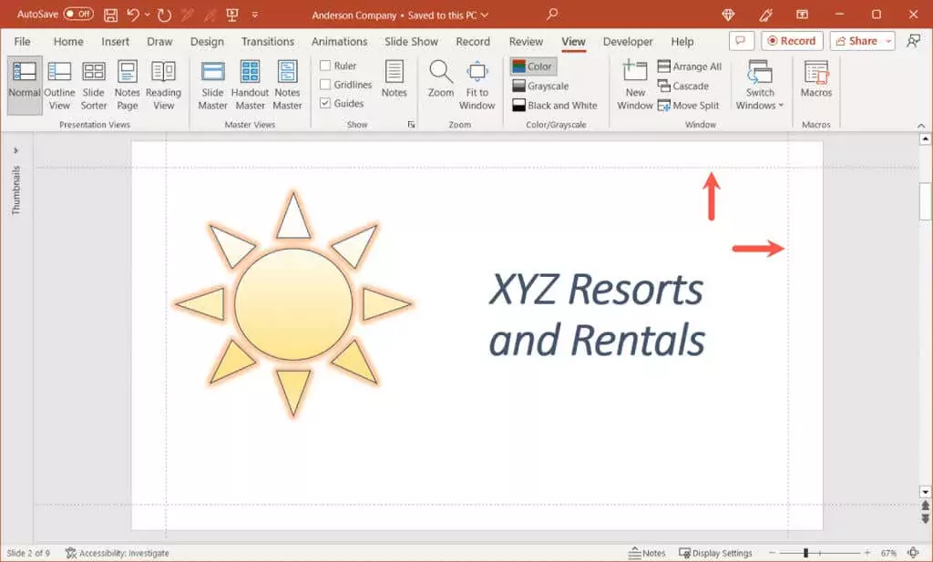 cách thay đổi lề-slide-and-text-margins-in-powerpoint-5 - Help Desk Geek Cách thay đổi lề slide và văn bản trong PowerPoint hình 6