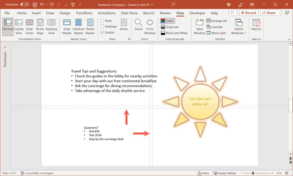 cách thay đổi lề-slide-and-text-margins-in-powerpoint-1 - Help Desk Geek Cách thay đổi lề slide và văn bản trong PowerPoint hình 2