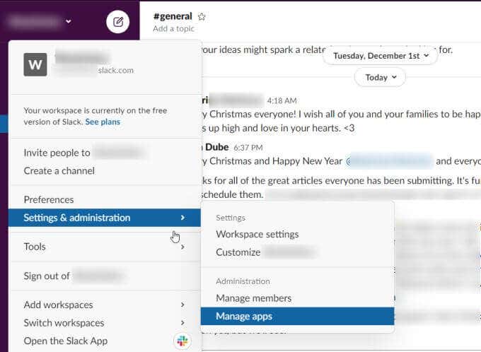 Tích hợp 1-lịch - Mẹo công nghệ trực tuyến Kích hoạt hình ảnh Tích hợp Lịch Slack