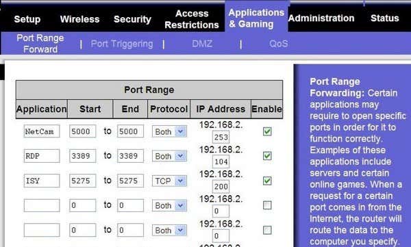 port-foward - Mẹo công nghệ trực tuyến chuyển tiếp cổng