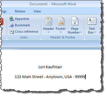 Ví dụ về dòng văn bản có dấu đầu dòng nhỏ