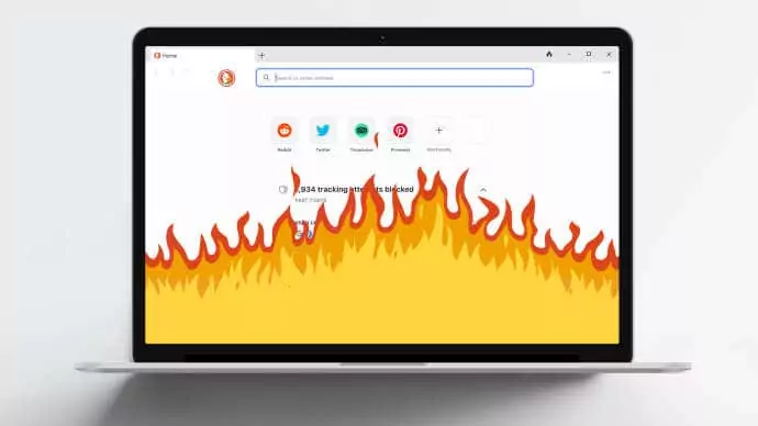 what-is-duckduckgo-and-is-it-safe-1-nén - Mẹo công nghệ trực tuyến Màn hình cháy trong DuckDuckGo.