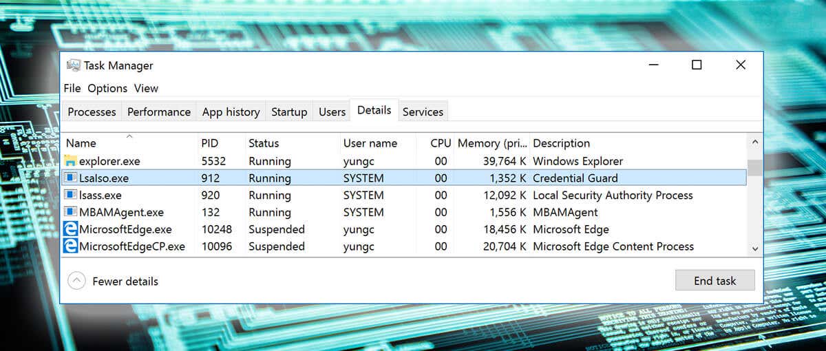 hdg-what-is-lsaisoexe-và-làm thế nào để giảm-cpu-sử dụng-1-nén-được nén - Help Desk Geek LSAISO.exe là gì và cách giảm mức sử dụng CPU cao của nó hình 2