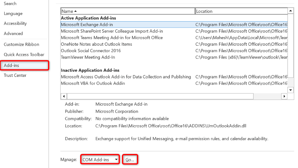 microsoft-outlook-only-opening-in-safe-mode-8-ways-to-fix-1-nén - Bộ phận trợ giúp Geek Microsoft Outlook chỉ mở ở chế độ an toàn? 8 Cách Sửa Ảnh 2