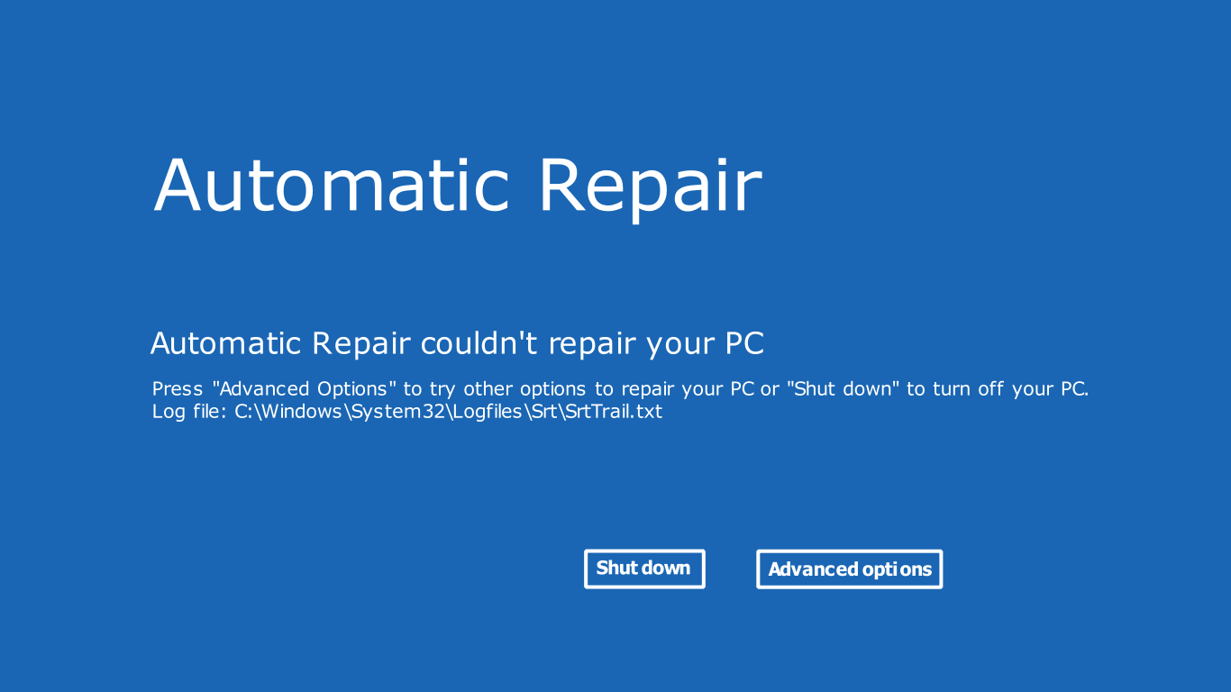 phải làm gì nếu tự động sửa chữa-không thể sửa chữa-máy tính của bạn trong windows-1 bị nén - Help Desk Geek Phải làm gì nếu